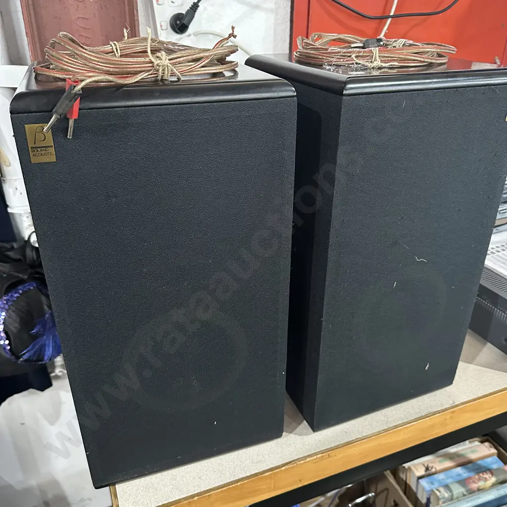Pr of Boland Acoustic speakers Image 1++