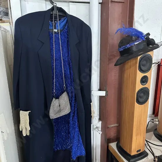 vintage art deco outfit