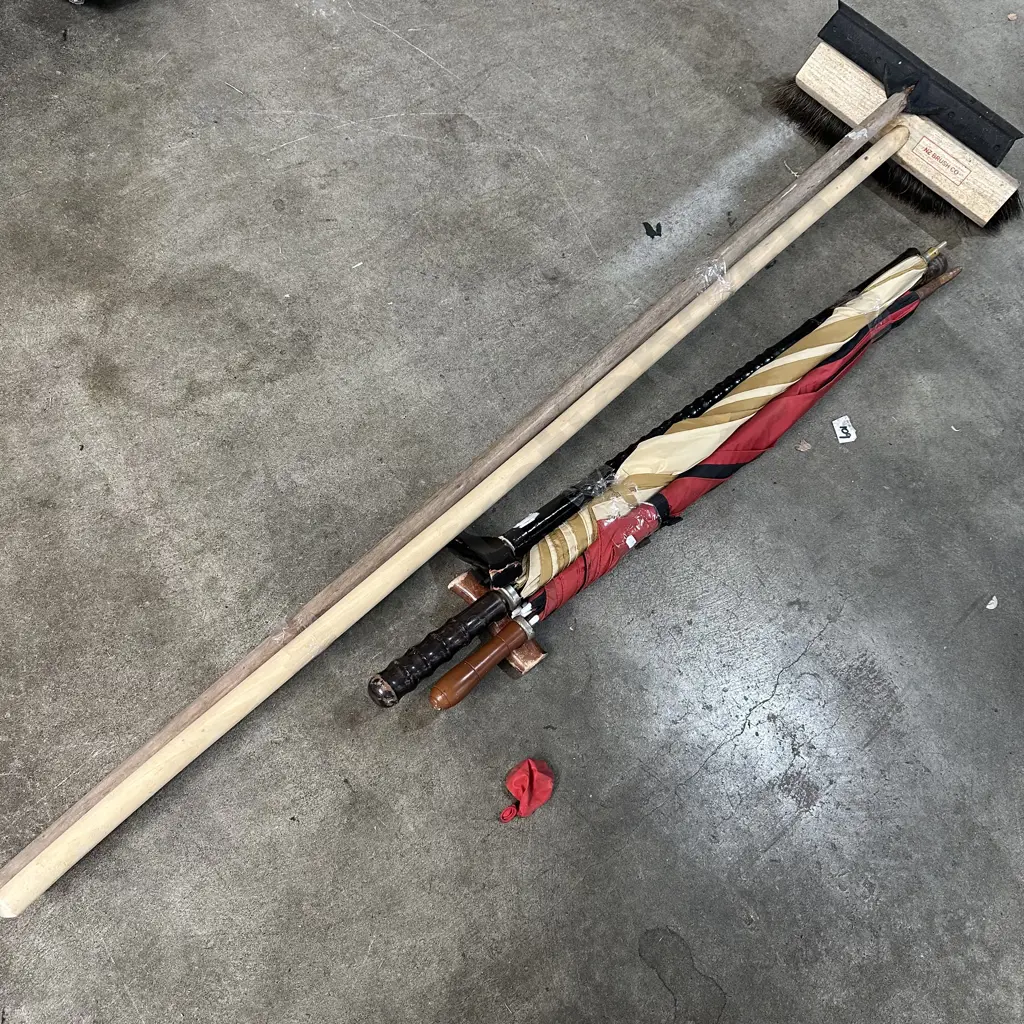 broom, mop, unbrellas etc Image 1++
