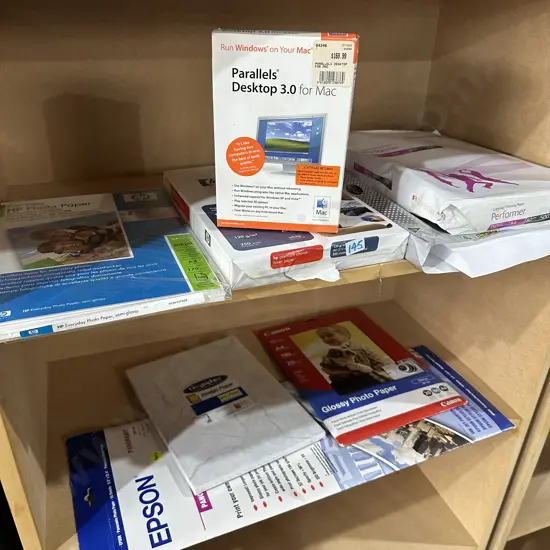 photo and print paper + new software Parallels Desktop 3.0 for Mac