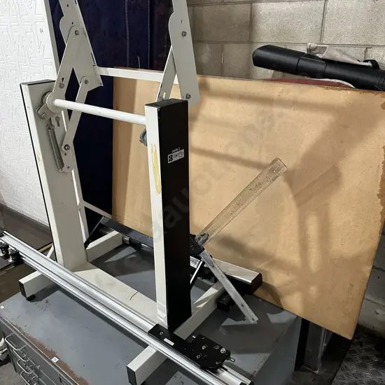 Italian "Bieffe" free standing adjustable droughtsmans board with Linertek