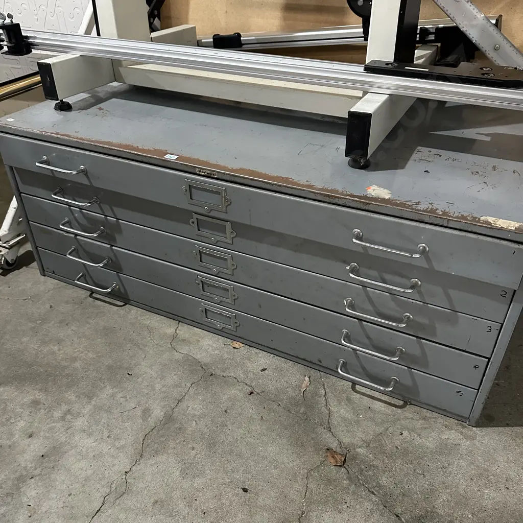 vintage plan drawers Image 1++