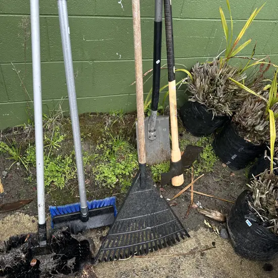 2 weeding tools