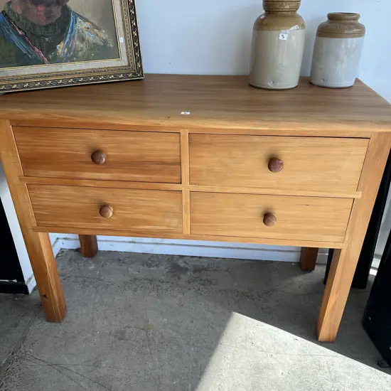 solid Rimu drawers