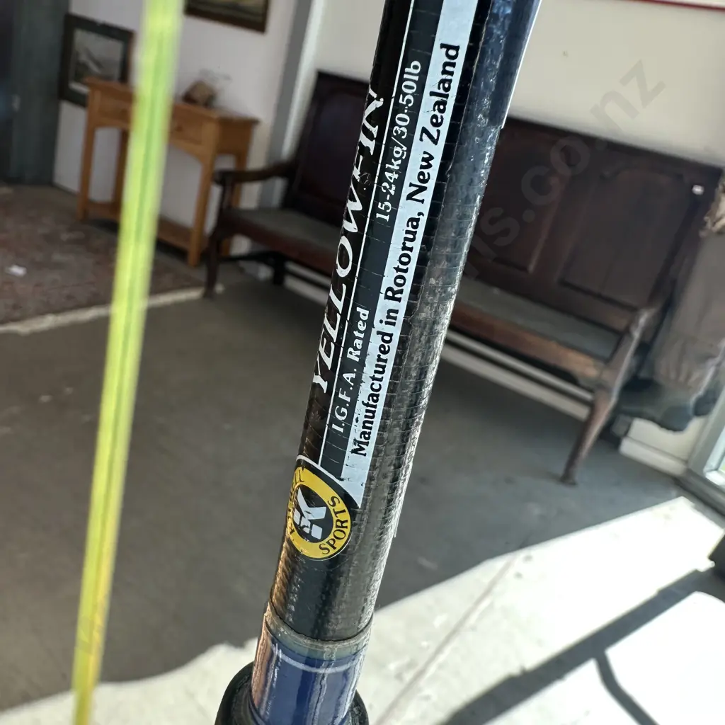 Sigma game fishing reel & boat rod Image 1++
