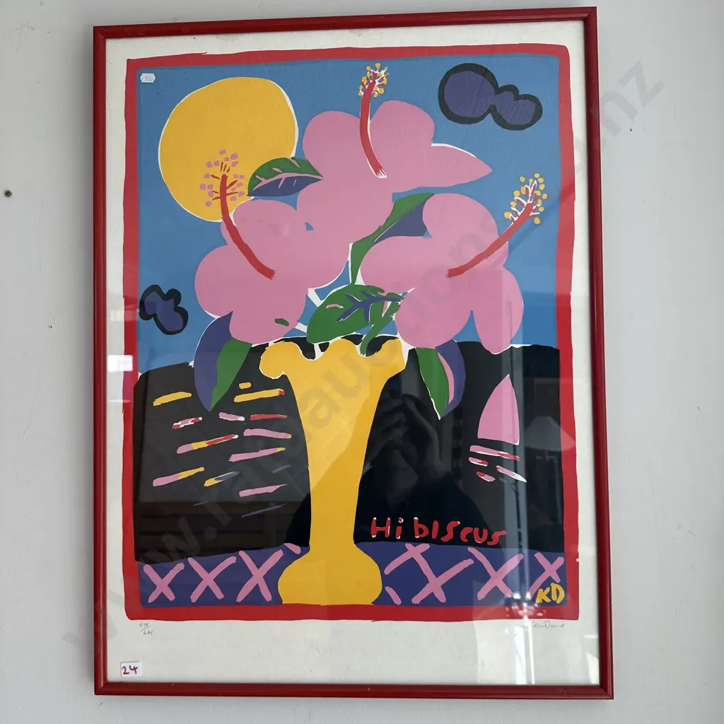 sign ltd ed 578/645 Ken Done Image 1++