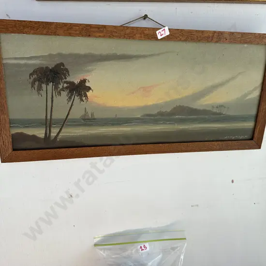 painting signed by J.R. Mayclair Jnr
