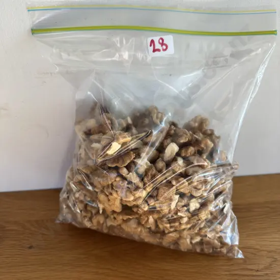 500g Organic hand shelled local Walnuts