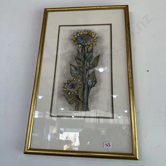 Rita Blakeley 4/10 Sunflowers