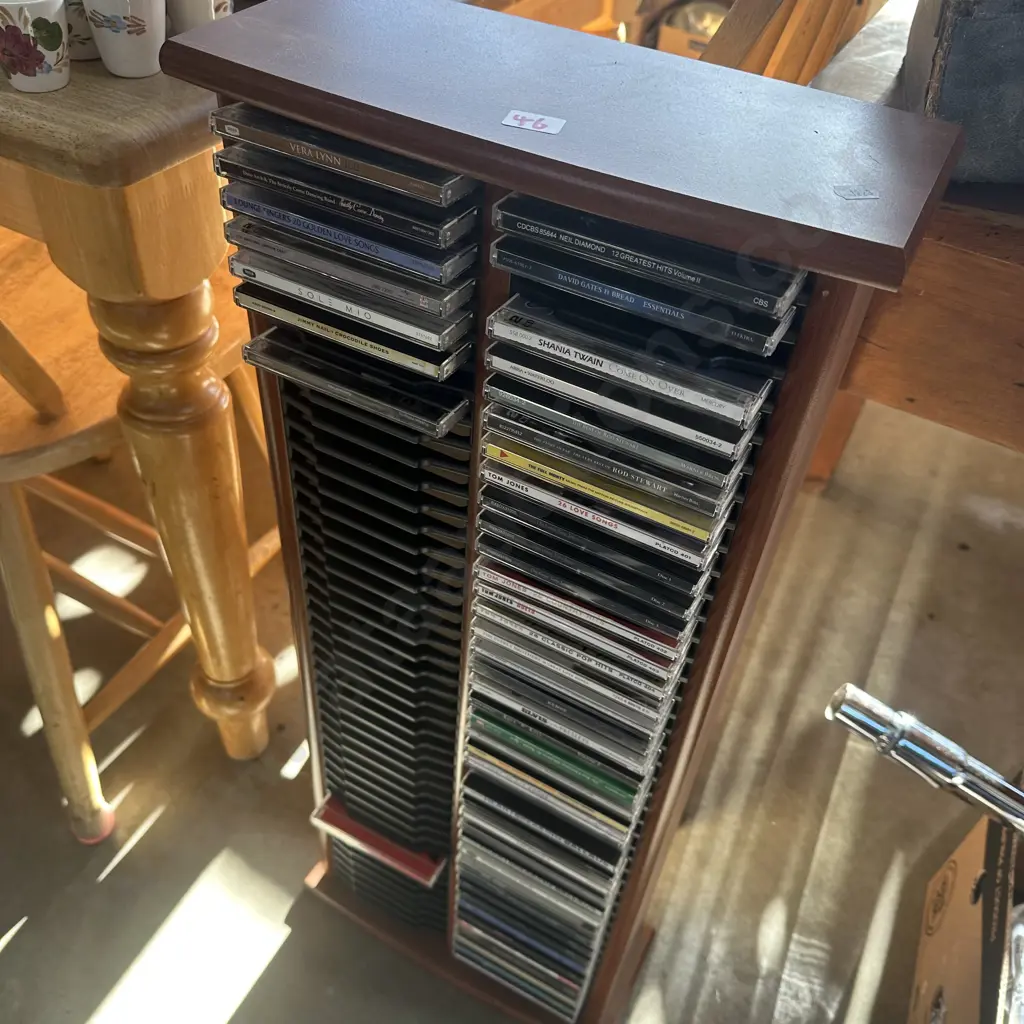 CDs and stand Image 1++