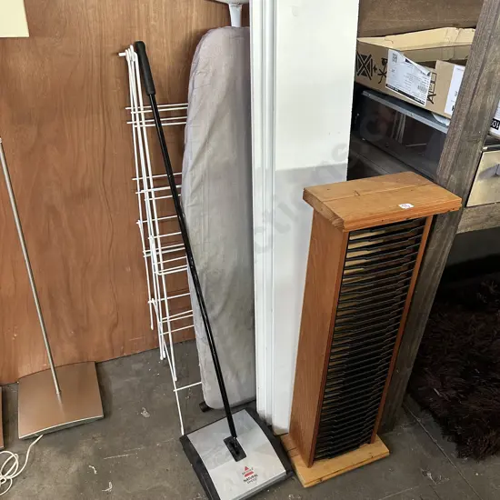 DVD stand, shelving, clothes horse etc
