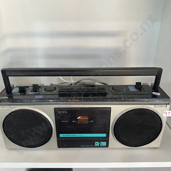 80s Aiwa cassette deck