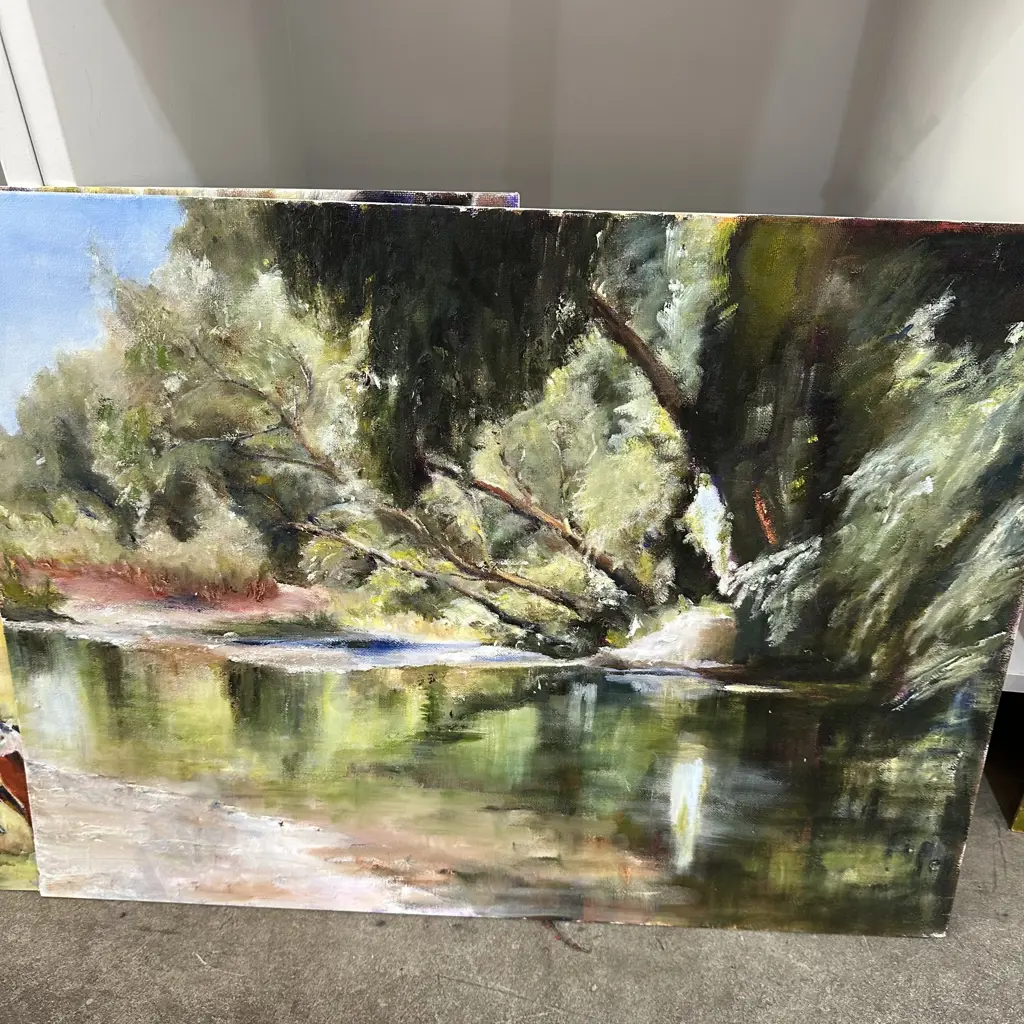 3 x Sue Wilson paintings Image 1++