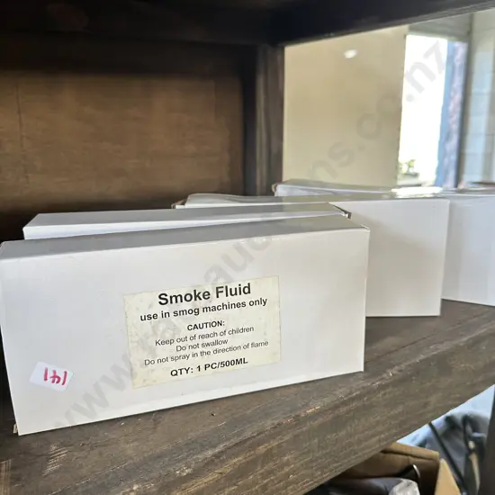 4 x smoke fluid for Smog machine