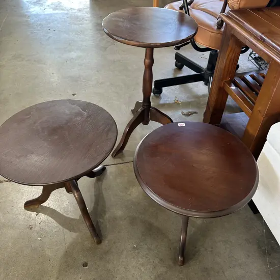 3 x wine tables