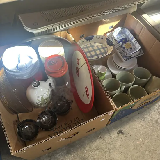 2 box inc vintage bowl