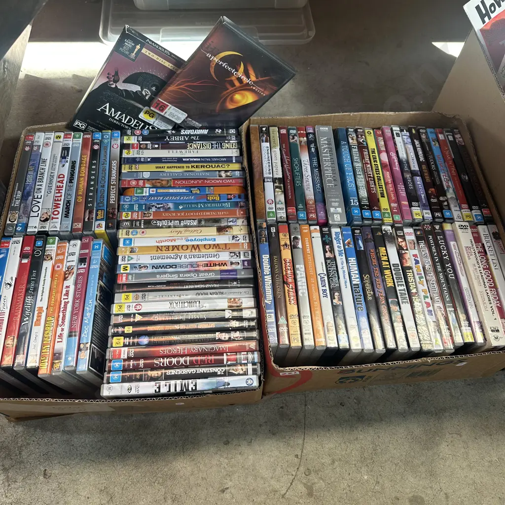 2 box DVDs Image 1++