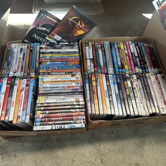 2 box DVDs