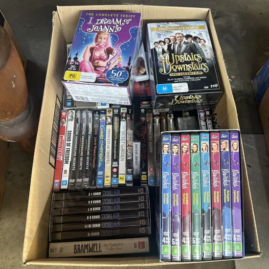 DVDs inc boxed sets