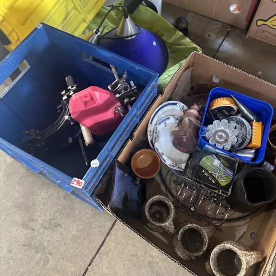 bin and box lot