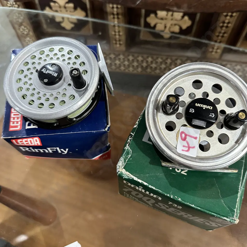 Daiwa 732 & Rimfly Leeda fly reels Image 1++