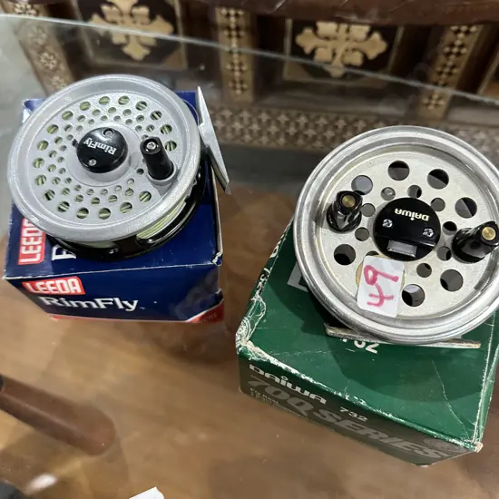 Daiwa 732 & Rimfly Leeda fly reels