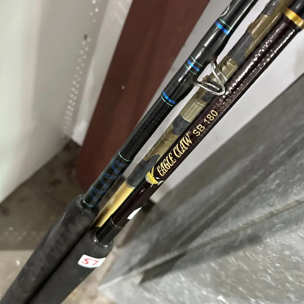 3 boat rods Image 1++