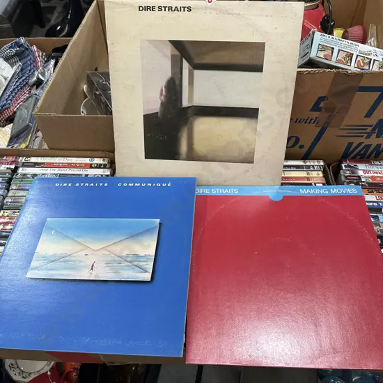 3 x Dire Straits LPs