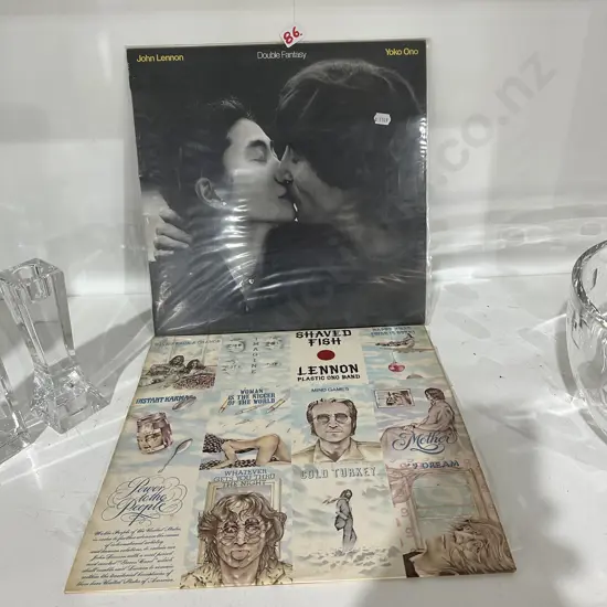2 x John Lennon LPs