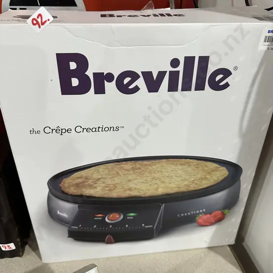 Crepe maker as new