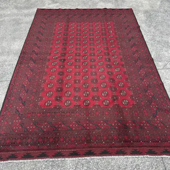 Persian Turkman rug new 3100x2060 (ref#16)