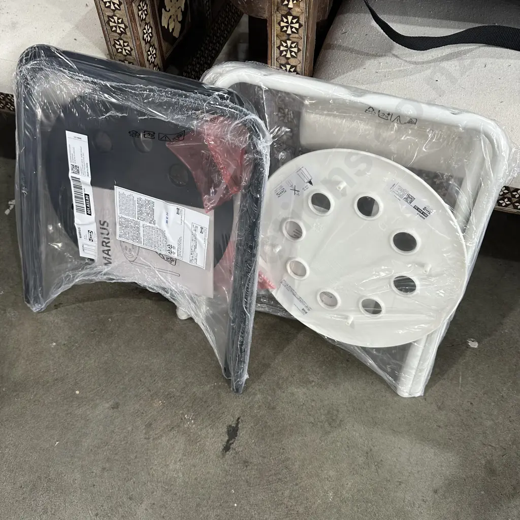 2 x IKEA stools Image 1++