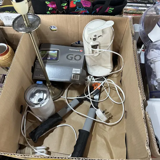 Tomtom, can opener, hedgers etc