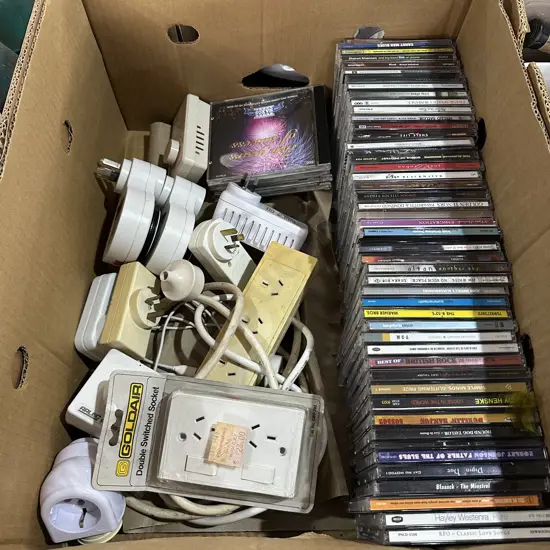 CDs and electricals