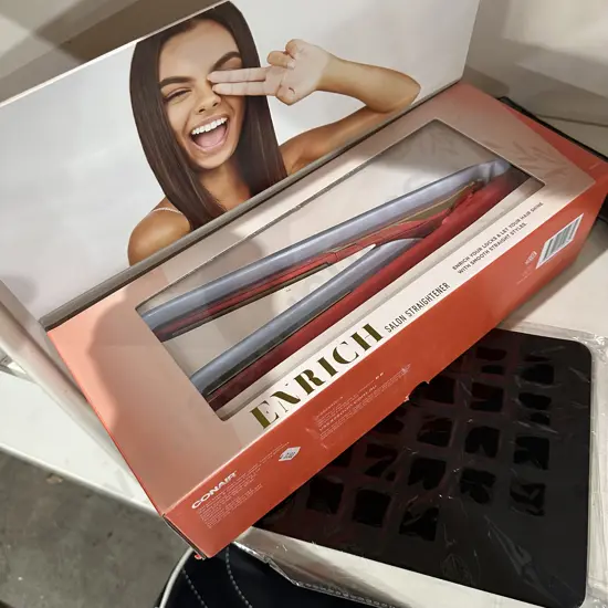 new Sassoon straightners and pad