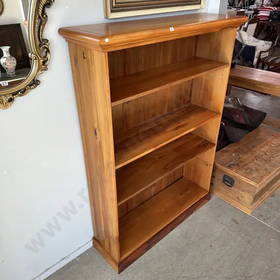 solid Rimu bookshelf