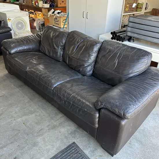 Leatherworld 3 seater sofa