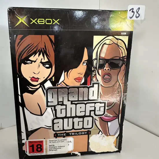 Grand theft auto XBOX the trilogy