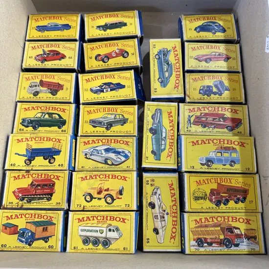 24 boxed Matchbox toys in good unused condition