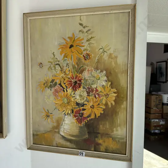 Still Life painting by Beth Wells 1963