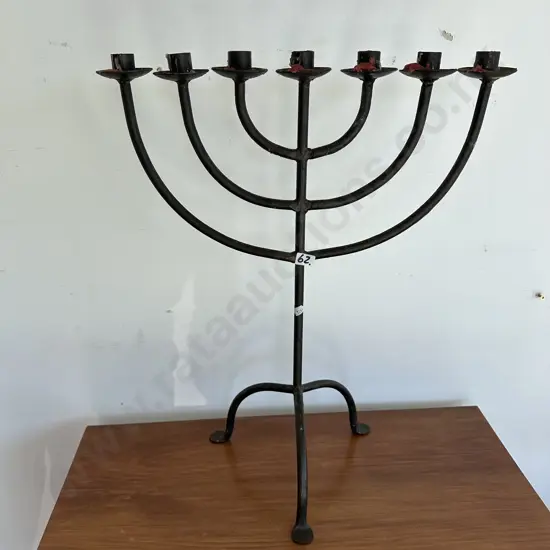 wrought Iron candle holder