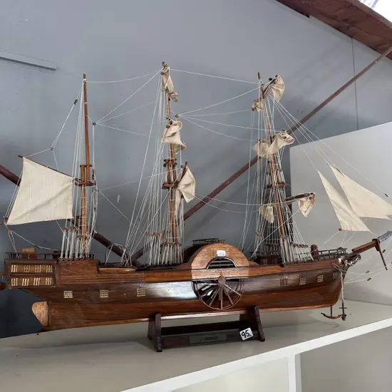 Wooden ship "L'ORENOQUE" 1000mm lenght