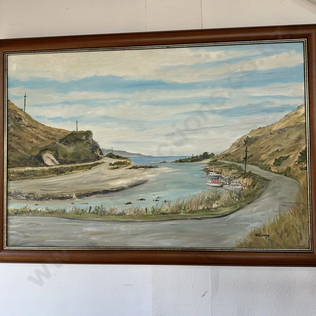 5 x RF Lunny oil paintings Image 1++