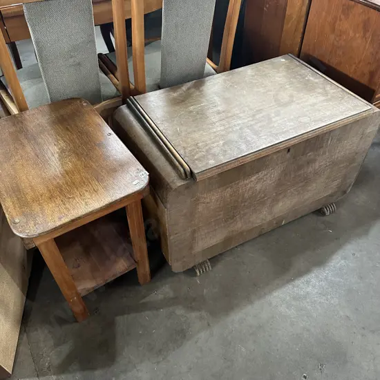 trunk and side table