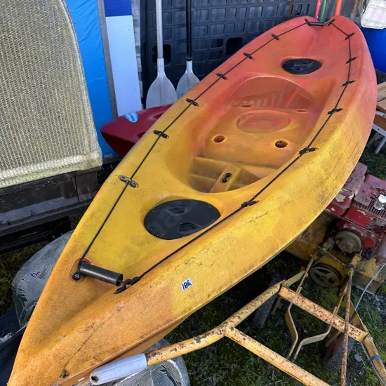 Kayak & paddle