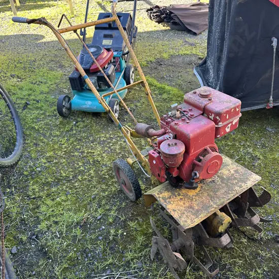 rotary hoe working but carb needs cleanout