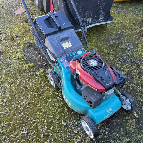 lawnmaster mower - working