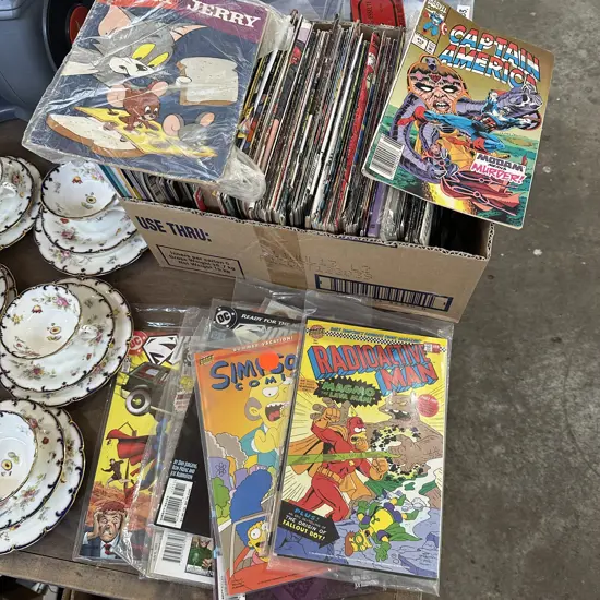 large comic collection