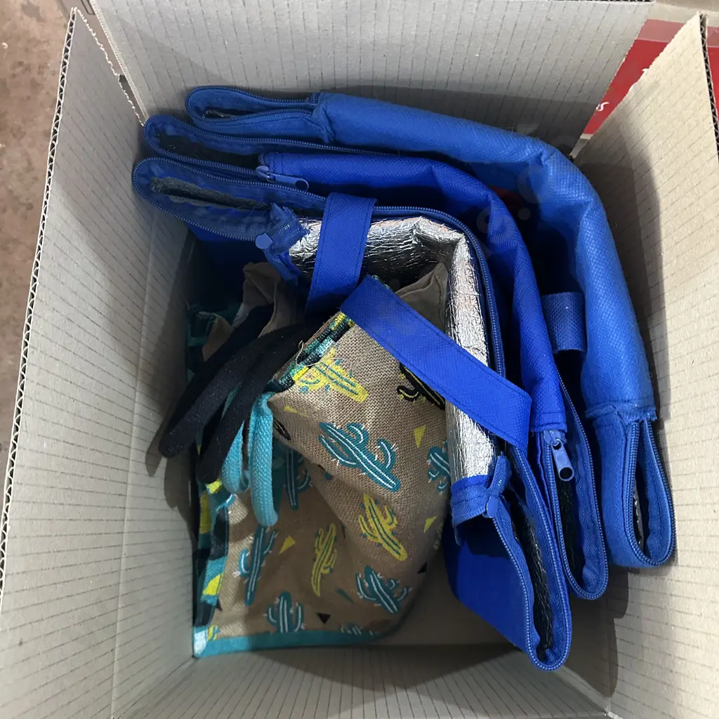 international plugs, leather care, torch, jars etc and chilli  bags Image 1++
