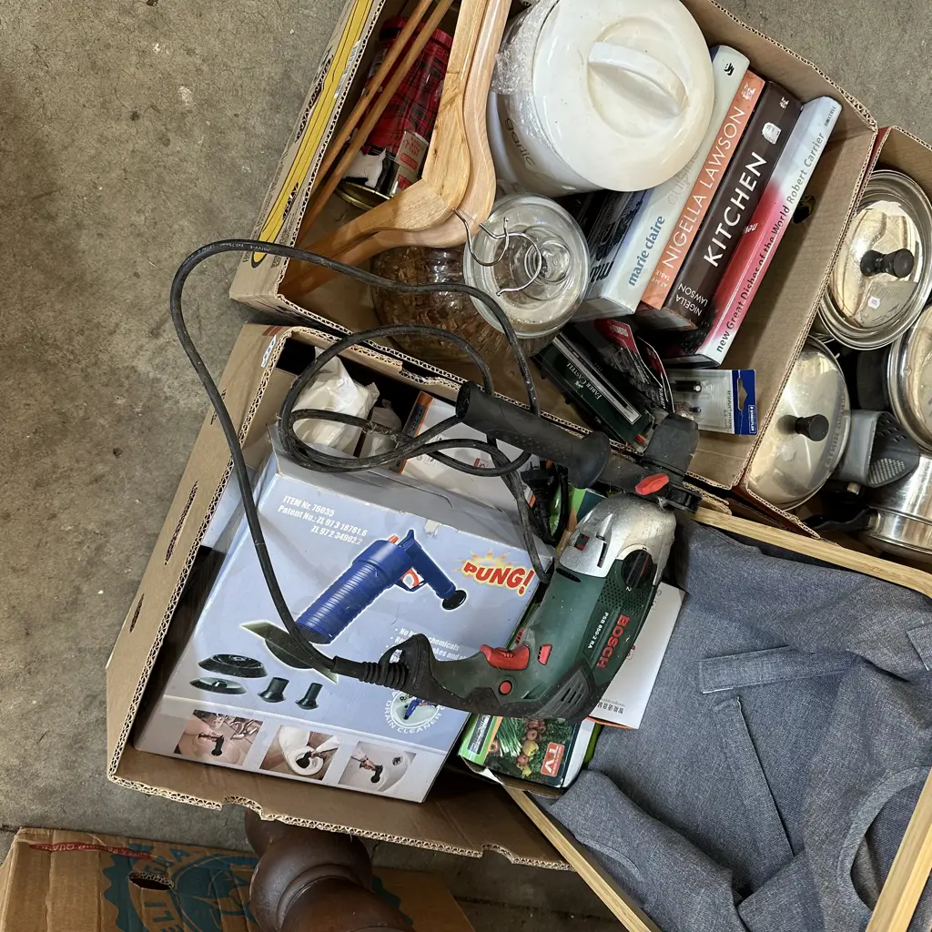 2 box lots plus Bosch hammer drill Image 1++